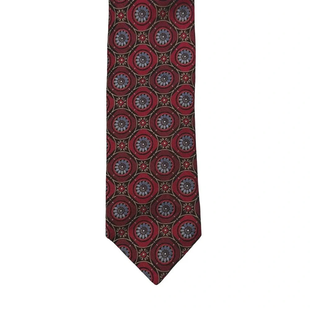 Lot of 6 Men's Silk Dress Ties JZ Richards‎ Brooks Brothers Saks Paisley Striped